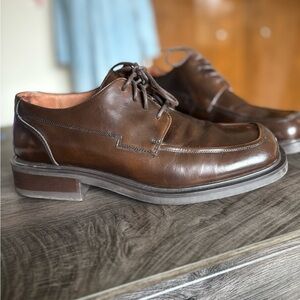 Men's Brown Leather Dress Shoes